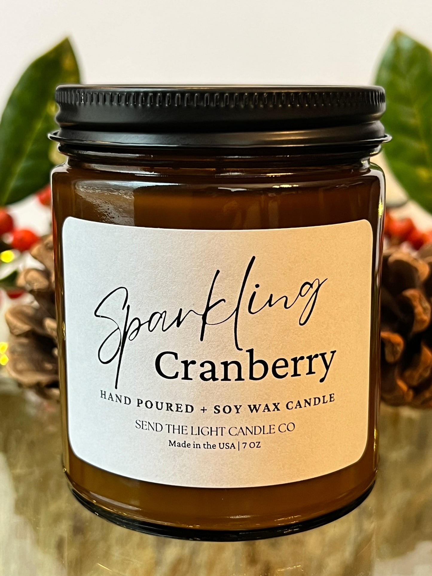 Sparkling Cranberry 7 OZ Jar