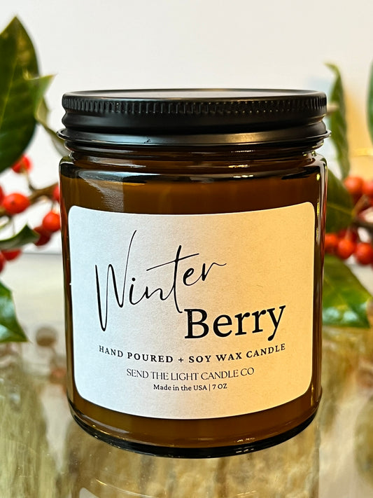 Winter Berry 7 OZ Jar