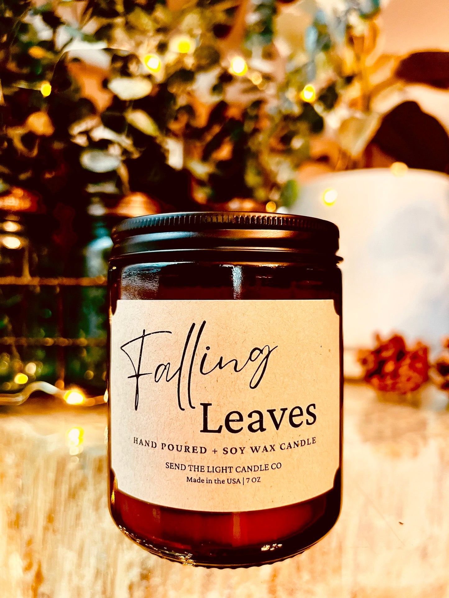 Falling Leaves 7 OZ Jar